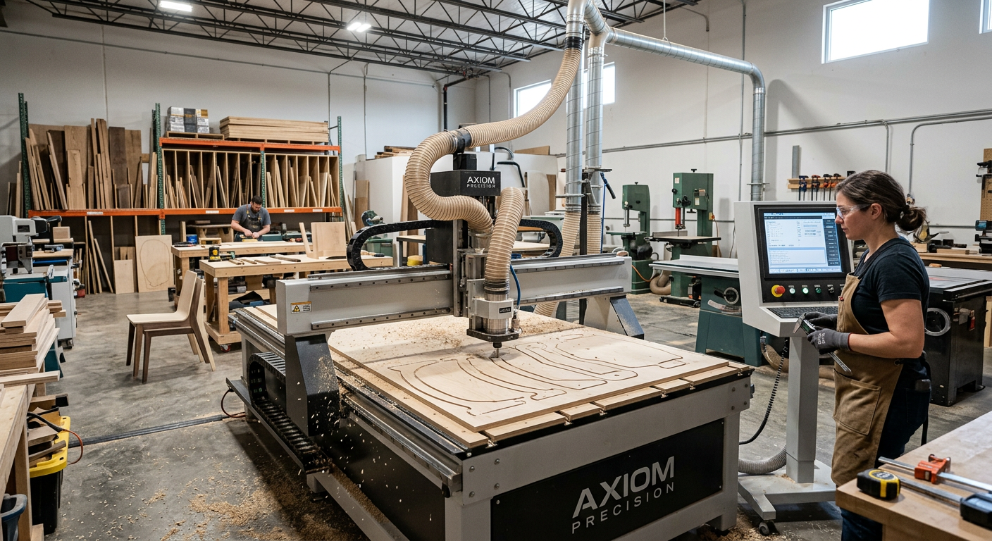 Produkcja mebli na wymiar – maszyna CNC Origami Home
